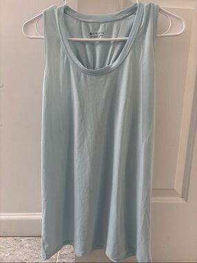 Athleta “Move With Ease” Tank Top Workout Shirt Pale Ice Blue Size Small